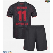 Otroški Nogometni dresi Bayer Leverkusen Martin Terrier #11 Domači 2025-26 Kratek Rokav (+ Kratke hlače)